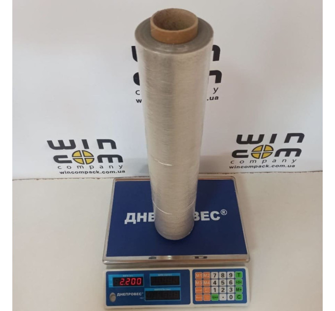 Стрейч-пленка вторичная 213м х 500мм х 20мкм (прозрачная)